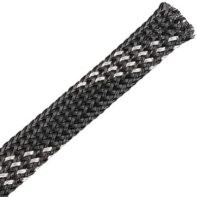 XYWHPGV PET Expandable Cord Protector,16.5Ft-6mm Wire Loom Cable Sleeve Black and Silver(af113 37a79 fcc7d c47f2 ba5c6 e0099