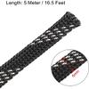 XYWHPGV PET Expandable Cord Protector,16.5Ft-6mm Wire Loom Cable Sleeve Black and Silver(af113 37a79 fcc7d c47f2 ba5c6 e0099 view 3