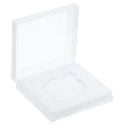 PATIKIL 55mm Lens Filter Case, 1pcs Camera Filter Case Portable Lens Filter Box Water Resistant Dustproof Plastic for Photography Filter Storage