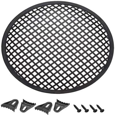 XYWHPGV Speaker Grill Cover 10 Inch 254mm Mesh Decorative Circle Subwoofer Guard Protector with Accessories Black(aa64d e8319 db3e6 09676 14891 39abb