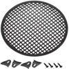XYWHPGV Speaker Grill Cover 10 Inch 254mm Mesh Decorative Circle Subwoofer Guard Protector with Accessories Black(aa64d e8319 db3e6 09676 14891 39abb view 1