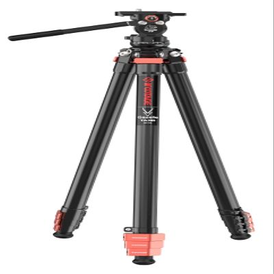 IFOOTAGE Gazelle TA3B+Komodo K3 Aluminum Camera Tripod with Fluid Head,Portable Travel Tripod,for Professional Photography, Content Creation, Vlogging and Video Production