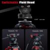 IFOOTAGE Gazelle TA3B+Komodo K3 Aluminum Camera Tripod with Fluid Head,Portable Travel Tripod,for Professional Photography, Content Creation, Vlogging and Video Production view 4