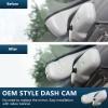 Mangoal Front 4K & Rear 1080p Dash Cam Custom fit for Audi (Model B Gray) A4 A6 Allroad A3 A5 A6 Q5 A8 S8 A7 S5 Q3 S3 S7, Integrated OEM Look, WiFi & Free App, 128GB Card view 4