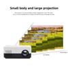 Mini Projector Portable Video-projector,Phone Projector 1080P Full HD Supported,Home Theater Movie Projector, Small Projector Compatible with Various Peripherals (Same screen version,Blue) view 4