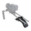 FEICHAO Shoulder Pad Strap 15mm Dual Rod Clamp 1/4 3/8 Screw Hole for DSLR Camera Accessories (Type A) view 3