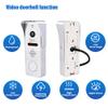 1080P Video Apartment Door Phone Camera,7 Inch Full Touch Monitor(Wired),WiFi Smart Home Intercom System Unlock Record Motion,Tuya 32G view 2
