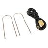 RAEGAN [Vehicle Parts] AUX Input 3.5mm Jack Cable Lead Plug 6Pin Mini ISO for iPod MP3 for Fiat 500 for Grande [Replacement] view 3