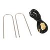 RAEGAN [Vehicle Parts] AUX Input 3.5mm Jack Cable Lead Plug 6Pin Mini ISO for iPod MP3 for Fiat 500 for Grande [Replacement] view 4