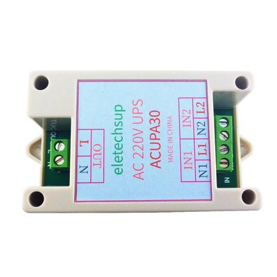 eletechsup 30A AC 110V 120 220V UPS Module 50 60HZ Automatic Switching Backup Power Supply Board Power Failure Automatic Transfer Switch (110V 220V 30A, 1pcs)
