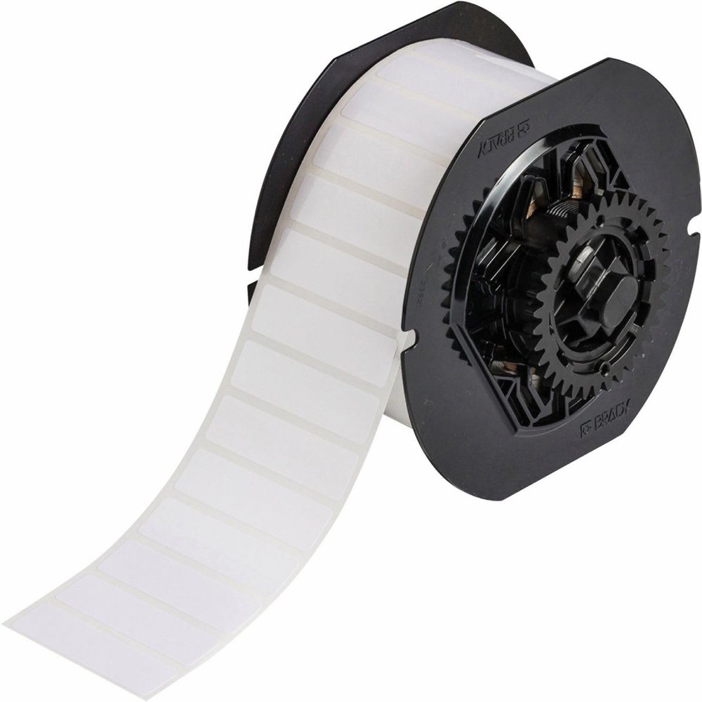 Brady B33 Series Weather Resistant Outdoor Polyester Labels, B33-53-8591-WT, 152946 (Outdoor Polyester Labels)