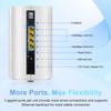 Wiflyer 5G SA NSA AX3000 WiFi 6 CPE Router for Global Countries, Dual Band Dual SIM Card 5G Cellular Router, Whole Home WiFi 6 Mesh System,Z8105AX-C-RM520NGL view 4