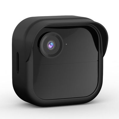 AZURAOKEY Silicone Case Cover for All-New Blink Outdoor 4 (4th Gen) Weatherproof Cam Protector Case Brim Design Anti-scratch for Blink Outdoor 4 Smart Security Camera (Black, 1 Pack)