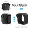 AZURAOKEY Silicone Case Cover for All-New Blink Outdoor 4 (4th Gen) Weatherproof Cam Protector Case Brim Design Anti-scratch for Blink Outdoor 4 Smart Security Camera (Black, 1 Pack) view 3