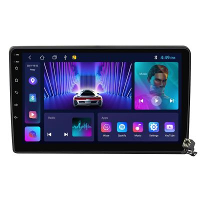 CARUENT Android 12 Car Radio Multimedia Player for Hyundai i40 2016,9 Inch Touchscreen Car Stereo in Dash Navigation GPS with WiFi CarPlay/Android Auto BT FM/RDS Backup Camera,M100cp/1+32g