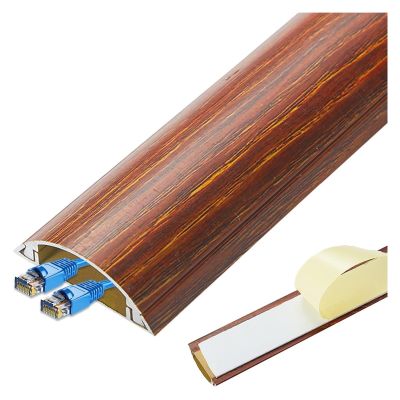 Cable Tidy Management Self Adhesive, Cord Trunking Raceway, Tv Wire Hider Kit For Wall Mount Tv, Wire Concealer Cover For Livingroom Floor/Under Table Hide Ugly Cords ( Color : Red , Size : Width 40Mm