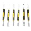 YTHYTHYTH Dual Ends Metal Spudger 6Pcs Hand Tool Set for Tablet Mobile Phone Prying Opening Repair Tool Crowbar Disassemble view 1