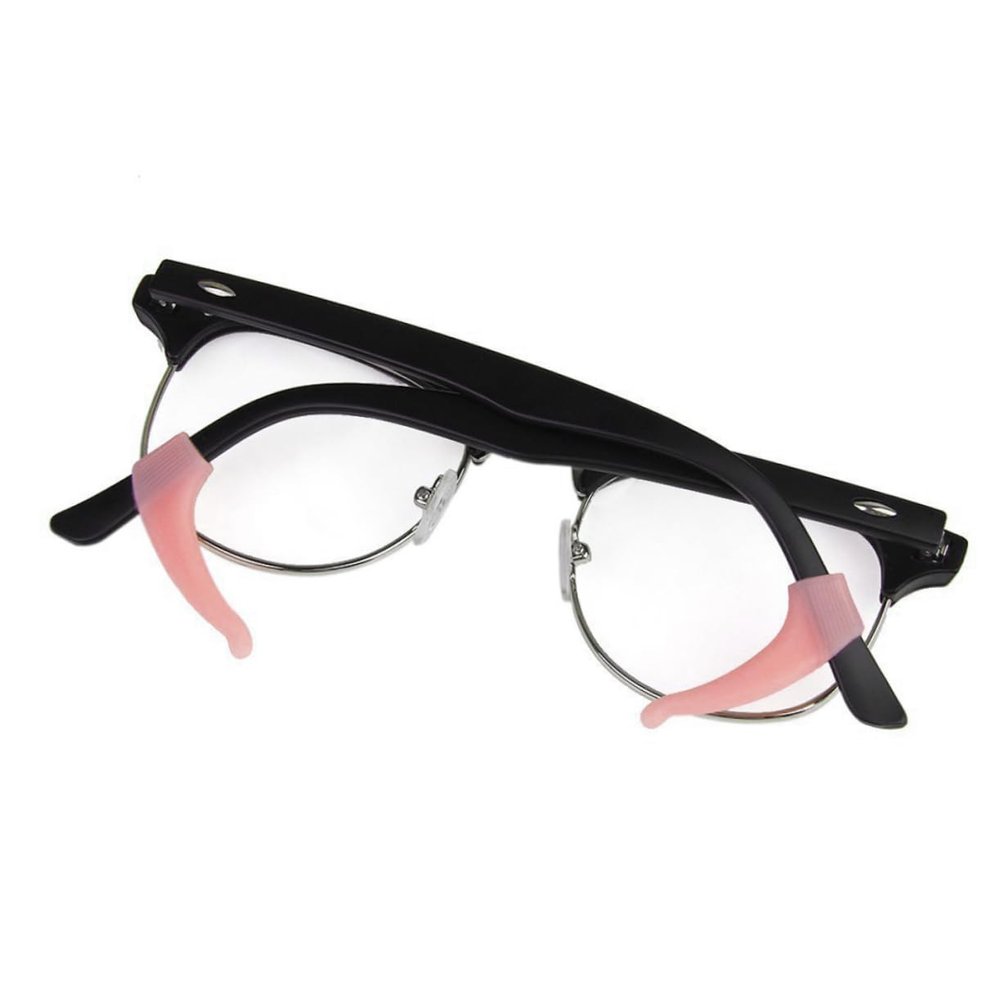 LALAFINA - Glasses Ear Grips Pair of Silicone Temple Tips Fashion Eyeglass Holders for Active Lifestyle