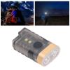 Hyuduo Mini LED Flashlight High Brightness IPX5 Portable Keychain Flashlight for Outdoor Warning Detection view 3
