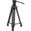 Ikan E-Image EG05C2 3-Section Carbon Fiber Tripod with GH05 Fluid Video Head and Mid-Level Spreader view 3