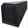 Rockville REC140 Dual 10" Square Sub Box 0.85 Cu Ft Sealed Enclosure, Bedliner, Underseat Downfire, Custom Made for Kicker L7T, for 2009-Up Ford F-150 SuperCrew view 2