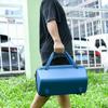 Coyktonty Carrying Case for Logitech Ultimate Ears Hyperboom Speaker,EVA Storage Bag Home Waterproof Stereo PU Protective case (Blue) view 2