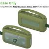 RAWECUD Silicone Cover Case for Soundcore Motion 300 Wireless Hi-Res Portable Speaker, Protective Holder Skin for Motion 300 Speaker Case Accessories (Green) view 3
