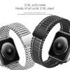 Wristband for Apple Watch 38mm 40mm 41mm 42mm 44mm 45mm 49mm Stainless steel Wristband for IWatch 9/8/7/6/5/4/3/2/1/SE Series Men Women (Rose gold,42-44-45-49MM) view 3