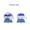 TaLcuS Moving Sand Art, Sand Art Liquid Motion Moving,3D Deep Sea Moving Sand Art,Relaxing Sandscape Art Table Desk Top to Decor for Any Home, Office Desktop, Mantle,Bookshelf Making It Ideal view 2