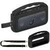 RAWECUD Silicone Cover Case for Soundcore Motion 300 Wireless Hi-Res Portable Speaker, Protective Holder Skin for Motion 300 Speaker Case Accessories (Black) view 1