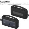 RAWECUD Silicone Cover Case for Soundcore Motion 300 Wireless Hi-Res Portable Speaker, Protective Holder Skin for Motion 300 Speaker Case Accessories (Black) view 3