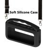 RAWECUD Silicone Cover Case for Soundcore Motion 300 Wireless Hi-Res Portable Speaker, Protective Holder Skin for Motion 300 Speaker Case Accessories (Black) view 4