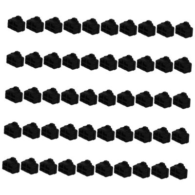 OSALADI 150pcs Ethernet Dust Covers Silicone Hub Port Plug Protectors Network Interface Stoppers for Computer Fashionable Practical