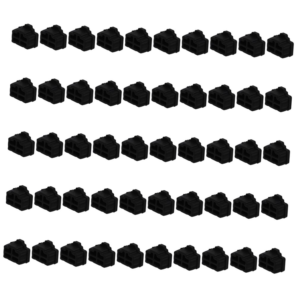 OSALADI 150pcs Ethernet Dust Covers Silicone Hub Port Plug Protectors Network Interface Stoppers for Computer Fashionable Practical