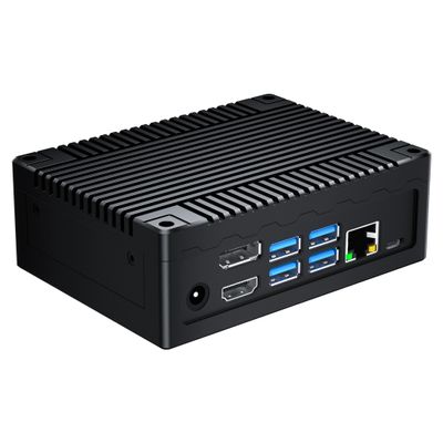aboStudio Jetson Nano Case, Aluminum Alloy Passive Cooling Case (Only Support Jetson Nano B01 4GB), Efficient Heat Dissipation, Sleek Design, Sandblasted Anodized Finish