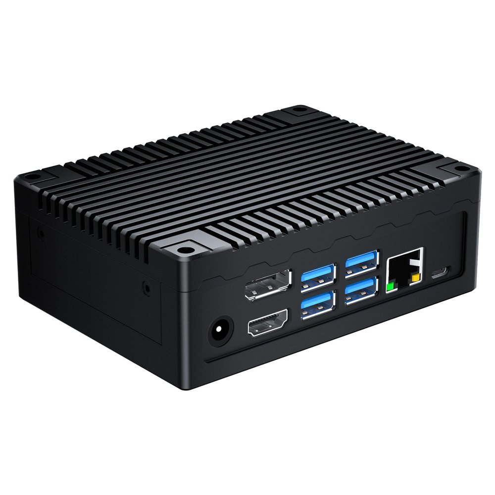aboStudio Jetson Nano Case, Aluminum Alloy Passive Cooling Case (Only Support Jetson Nano B01 4GB), Efficient Heat Dissipation, Sleek Design, Sandblasted Anodized Finish