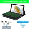 HAASHADA Keyboard Case for Samsung Galaxy Tab S6 Lite 10.4" 2024 2022/2020(SM-P610/P613/P615/P619), Backlit Keyboard Case Detachable Slim Stand Cover S Pen Holder (Blue) view 4