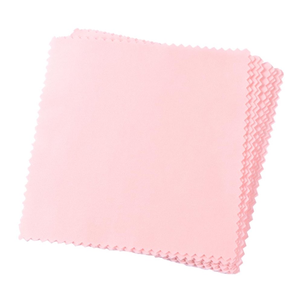 KALLORY 80pcs Microfiber Cleaning Cloth for Eyeglasses Camera Lens and Screens Scratch Portable for Polishing Jewelry and Removing Dust and Oils
