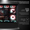 HAJAAN SuperX Gaming PC  Liquid Cooled - Intel i7 13700F - GeForce RTX 4060 8GB - 32GB DDR4-2TB NVMe SSD - Windows 11 Pro - WiFi - Bluetooth - Mechanical Keyboard Mouse view 4