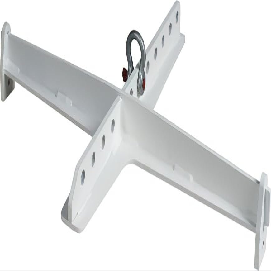 DAS Audio 10102853 Model AX-VT20-W Rigging Bumper, White; for use with VANTEC-20A, and VANTEC-118A, 4 Units Max with 2 Subs