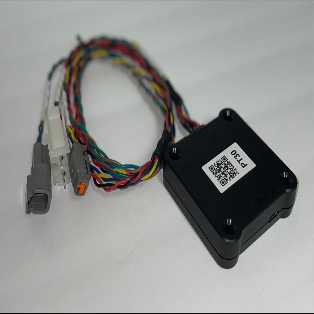 PT30+Cable for Log Book HOS, DriverLog - ShipsFast-Buy America-Bundle Deal - Panel Cables for Heavy-Duty Volvo - Black