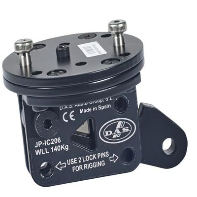 DAS Audio 10102979 Model JP-EV26 Joining Plate, Black; for Array Assembling and Compatible with EVENT-26A and EVENT-115A