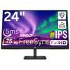 HP V24i G5 24 Inch Computer PC Monitor Full HD IPS 60Hz Refresh Rate 5ms Response Time 250 Nits Brightness AMD FreeSync Anti-Glare Low Blue Light, HDMI DisplayPort, Black (Renewed) view 1