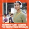 JBL Live 670NC - Wireless On-Ear Headphones with Adaptive Noise Cancelling with Smart Ambient, Up to 65H Battery Life with Speed Charge, Lightweight, Comfortable and Foldable Design (Blue) view 2