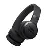 JBL Live 670NC - Wireless On-Ear Headphones with Adaptive Noise Cancelling with Smart Ambient, Up to 65H Battery Life with Speed Charge, Lightweight, Comfortable and Foldable Design (Black) view 1