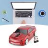 Beufee Car Mouse, 2.4g Wireless Car Mouse with USB Receiver Cool Wireless Gaming Mouse Cordless Mouse Car Wireless Computer Mouse for Laptop(Red) view 4