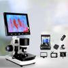 DESHVA Profesional Electron Microscope, 680X Magnification, Focus Lens with Movable Viewing Angle, Can Connect to Computer and Phone, Micro Observation-10 view 1