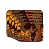 African Map Ethnic Pattern Print Laptop Case Waterproof Shock Resistant Computer Sleeve Case Laptop Protector for Travel Work 10 inch view 2