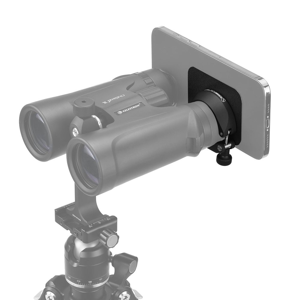 SUNWAYFOTO BA-43 Cell Phone Adapter for Binocular, Universal Smartphone Mount for Binocular, Compatible with Eyepiece Outer Diameter 38-45mm