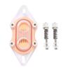 GZSHUNLI CPU Water Cooling Block Cooler Acrylic Transparent South Bridge Northbridge Block for Computer CPU Block Easy Install, 500426365 view 1